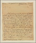 Letter to William Denny [Philadelphia]