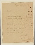 Letter to -- --