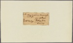 Letter to Thomas Rasberry