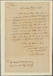 Letter to the states of North Carolina, Virginia, and Maryland