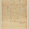 Letter to John Houstoun