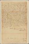 Letter to John Houstoun