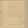 Letter to Gov. [James] Bowdoin [Boston]