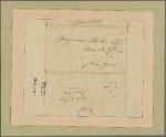 Letter to Benjamin Walker, Naval Officer, New York