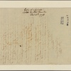 Letter to Alexander Hamilton [Philadelphia]