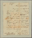 Letter to John Kean, Cashier of the Bank of the U.S., Philadelphia