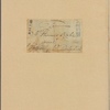 Letter to Thomas Riche, Philadelphia