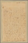 Letter to Gen. James Clinton