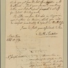 Letter to Joseph Scudder, Philadelphia