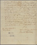 Letter to Gov. George Clinton, New Windsor [N. Y.]