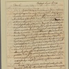 Letter to Jared Ingersoll [Philadelphia]