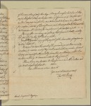 Letter to Jared Ingersoll [Philadelphia]