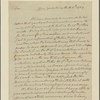 Letter to Gov. Beverley Randolph, Richmond, Va.