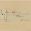 Letter to William Wilkinson, Wilmington, N. C.