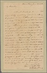 Letter to Thomas Bell, Philadelphia