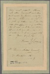 Letter to Thomas Addis Emmet, New York