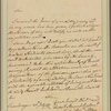 Letter to Gen. Riedesel
