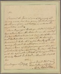 Letter to Gen. Riedesel
