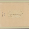 Letter to Gen. Riedesel