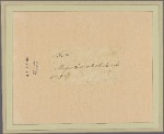 Letter to Gen. Riedesel