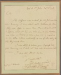 Letter to Gen. Riedesel