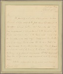 Letter to Lieut. Col. Ross