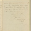 Letter to Lieut. Col. Ross