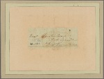 Letter to Capt. [Thomas?] Pemberton, Head Quarters [Newburg]