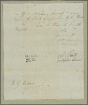 Letter to Gen. Riedesel. Lieut
