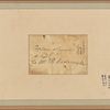 Letter to Capt. [Laurentius] O'Conell, A.D.C. to M. G. Redeisell