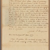 Letter to Gen. Gates