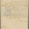 Letter to Gen. Burgoyne