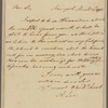 Letter to John Hopkins, Richmond, Va.