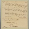 Letter to Samuel [Blatchley] Webb, Aid de Camp to Gen. Putnam