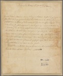 Letter to M. de Lobinière, Carillon