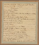 Letter to Gen. [Philip] Schuyler [Albany]