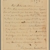 Letter to Col. John Nelson, Elizabeth Town