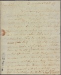 Letter to Gen. [Benjamin] Lincoln, Camp above Stilwater [N. Y.]