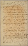 Letter to Gen. Philip Schuyler, Albany