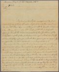 Letter to [Robert Hunter] Morris [Philadelphia]