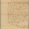 Letter to [John Penn.] Deputy Governor of Pensylvania