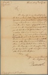 Letter to [John Penn.] Deputy Governor of Pensylvania