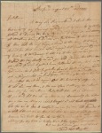Letter to the commissioners for settling continental affairs, Hartford
