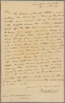 Letter to Com. William Bainbridge