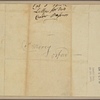 Letter to Col. Israel Morey, Conford