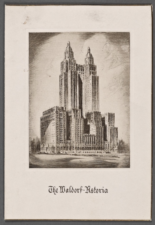 Waldorf Astoria - NYPL Digital Collections