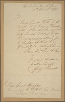 Letter to General Wade Hampton