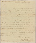 Letter to Gov. [James] Hamilton