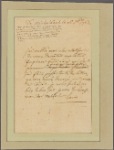 Letter to the Count de Melfort.