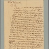 Letter to Joshua Chandler, North Haven